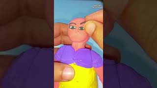 clay doll | clay doll making | clay doll making easy | shorts | shortvideo | youtubeshort | #viral