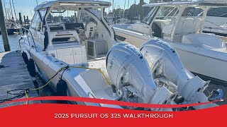 2025 Pursuit OS 325 Walkthrough