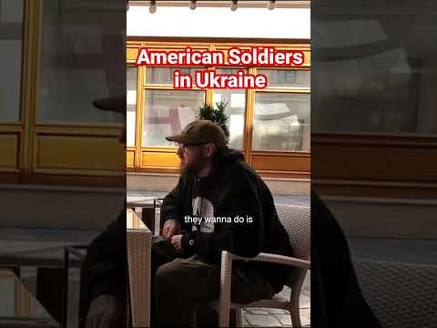 Interviewing an American Soldier in Ukraine