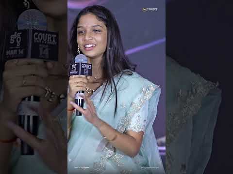 Actress Sridevi About Nani Garu At Court Movie Pre-Release Event Trailer Launch | YouWe Media