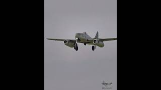 Messerschmitt Me 262 Luftwaffe Jet flyover #messerschmitt #Me262 #aircraft #vintageaircraft #avgeek