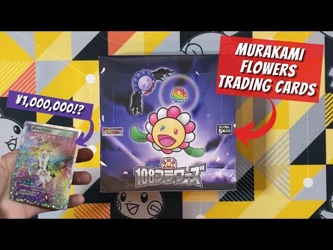 The Insanely Expensive Takashi Murakami "108 Flowers" Collectible Trading Card Box Revealed