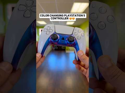 Color Changing Boring PLAYSTATION Controller 🔥🔥 #shorts #playstation