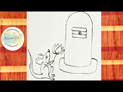 How to draw shivling step by step | Shivlingam easy drawing | Shivling Pencil Sketch for Beginners