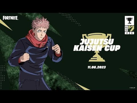 Playing The Jujutsu Kaisen Cup (Fortnite Battle Royale)