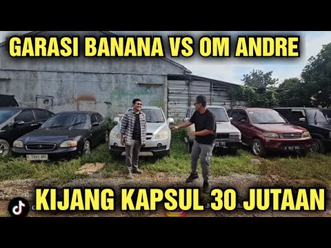 HARGA MOBIL BEKAS DI SHOWROOM GARASI BANANA DI TAWAR OM ANDRE