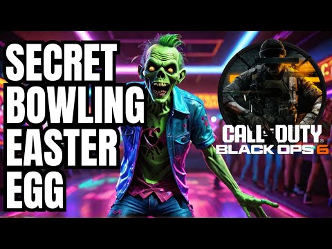 Bowling Alley Easter Egg BO6 Zombies "Liberty Falls Disco Party"