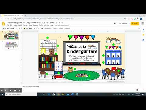 Virtual Classroom Editing Links Tutorial