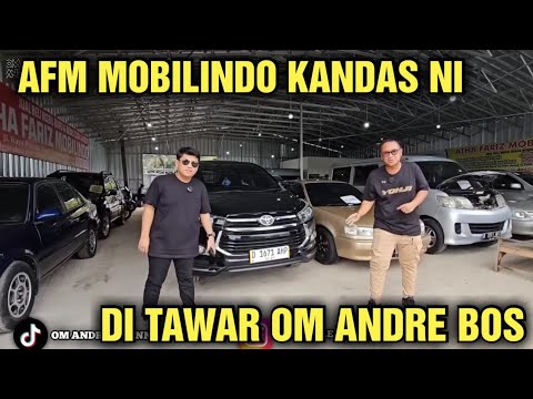 MURAH NI HARGA MOBIL BEKAS DI SHOWROOM AFM MOBILINDO HABIS DI TAWAR OM ANDRE