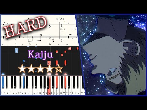 Orb: On The Movements Of The Earth OP - Kaiju - Hard Piano Tutorial + Sheets【Piano Arrangement】