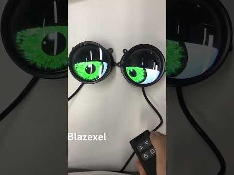 Devil eyes lens for car modifications |Blazexel #car #headlights #devileyes