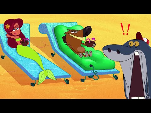 ZIG e SHARKO 🌴 Marina prefere o Zig 😱 Zig e Sharko Brasil | Desenho Animado em português