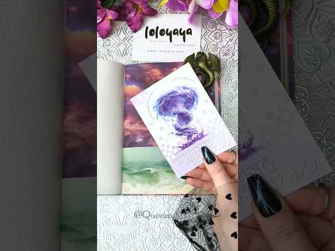 ASMR | ⛈️ Thunderstorm theme| Creative Journal | journal with me!#journal #asmr #scrapbook #art #fun