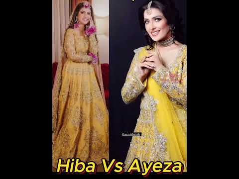 "Ayeza Khan vs Hiba Bukhari - Konsi Star Hai Asal Queen? 🔥👑"