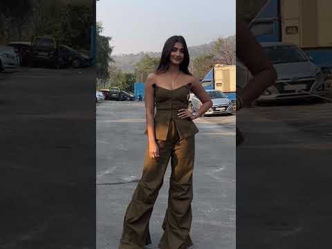 Pooja Hegde Spotted on India's Best Dancer Set Promoting Her Upcoming Film Deva