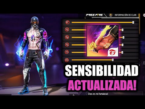 SENSIBILIDAD ACTUALIZADA⚙️Para dar TODO ROJO 🩸 en FREE FIRE