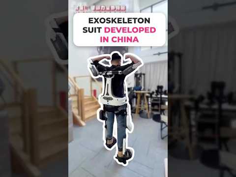 Exoskeleton suit developed in China #china #shorts #tech