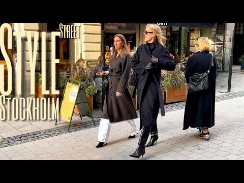 How Stockholmers Dress in October | Autumn Street Style 🍁🍂