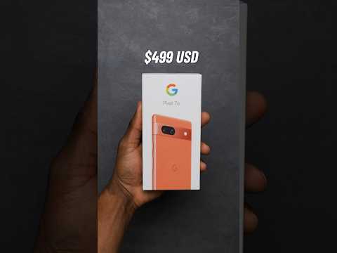 The $500 Google Pixel 7A in Exclusive Coral