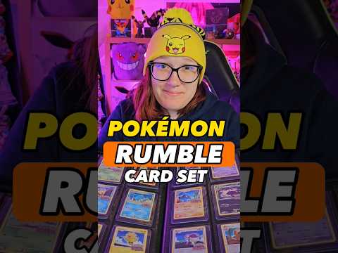 The Pokémon Rumble Cards! 😍 #pokemonsets  #pokemoncollection #pokemoncardcollector #pokemonrumble