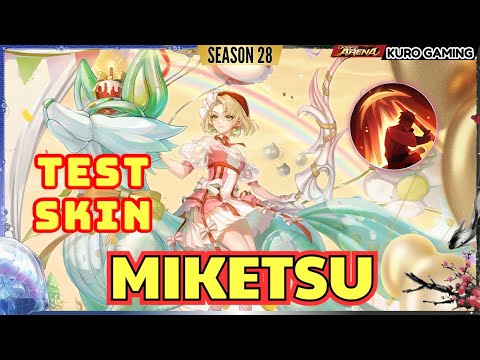 Onmyoji Arena | Miketsu | New Birthday Skin: Sincere Blessings | Season 28