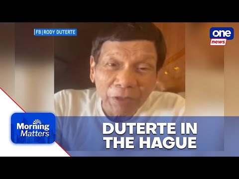 Ex-Pres. Duterte to appear before ICC on March 14 | Morning Matters