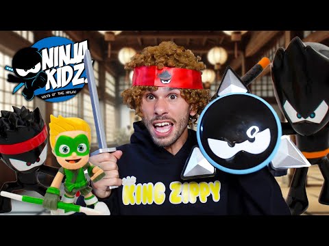 Opening Ninja Kidz Mystery Toys!!