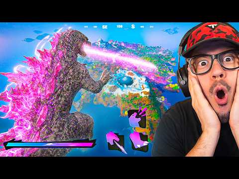 I Became The New *GODZILLA BOSS* in Fortnite!